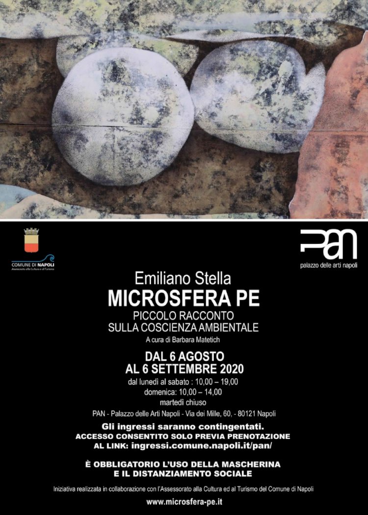 “Microsfera PE”, al PAN la personale dell'artista avellinese Emiliano Stella
