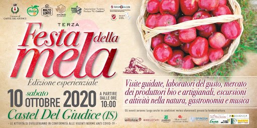 «Festa della Mela» a Castel del Giudice, edizione esperenziale con eventi e laboratori
