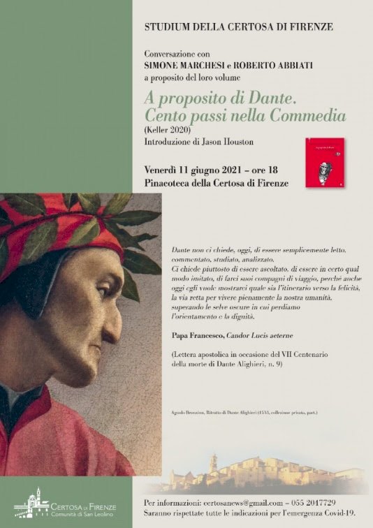 «Nei dintorni di un Centenario». Alla Certosa di Firenze la Commedia diventa illustrata e interattiva