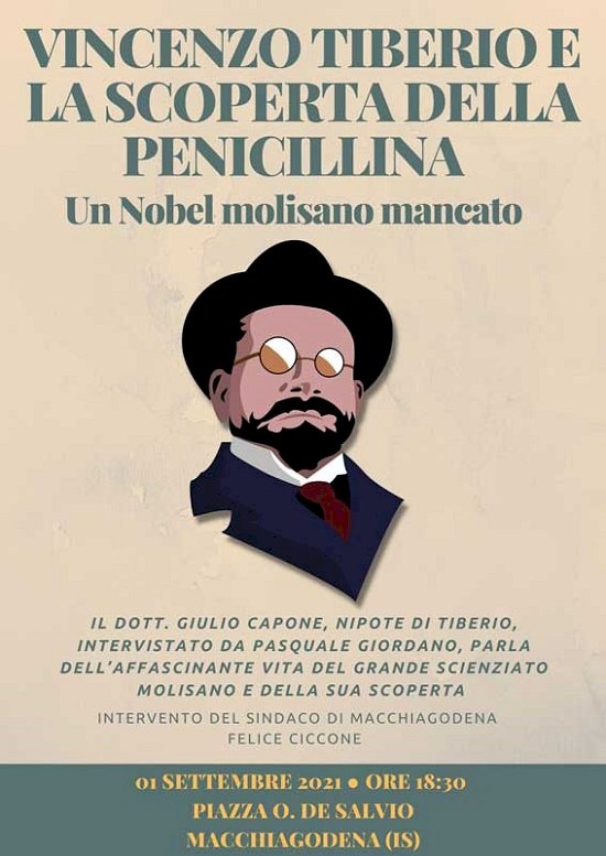 Vincenzo Tiberio scopre la penicillina prima di Alexander Fleming