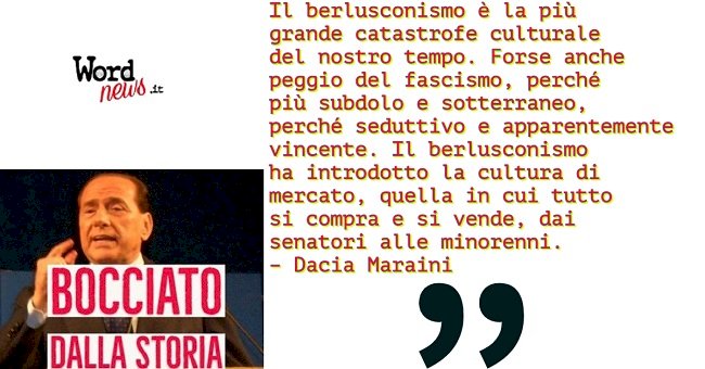 Berlusconi: un’offesa alla dignità della Repubblica