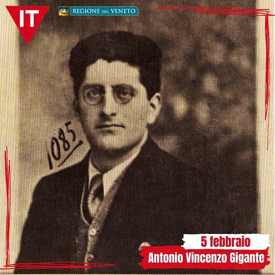 5 febbraio 1901: nasce Antonio Vincenzo Gigante