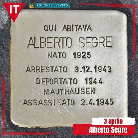3 aprile 1945: muore Alberto Segre