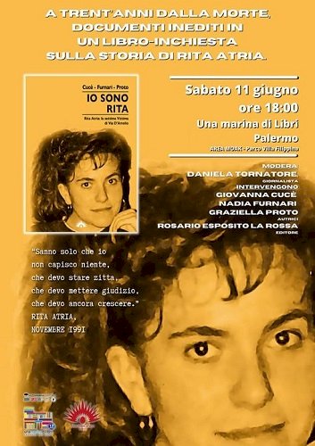 Io Sono Rita: l’11 giugno presentazione ufficiale a Palermo