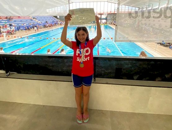 Nuoto paralimpico: Gaia Grazia Velardi dell’H2O si distingue nelle gare di Napoli