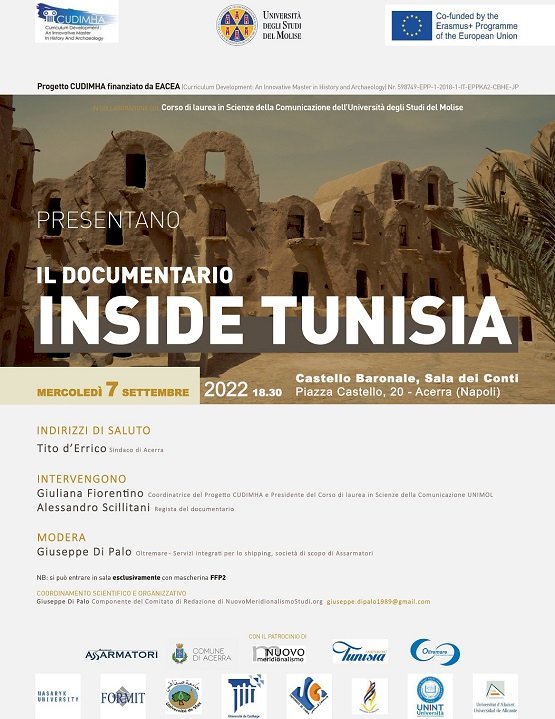 Tutto pronto per il documentario Inside Tunisia del regista Alessandro Scillitani