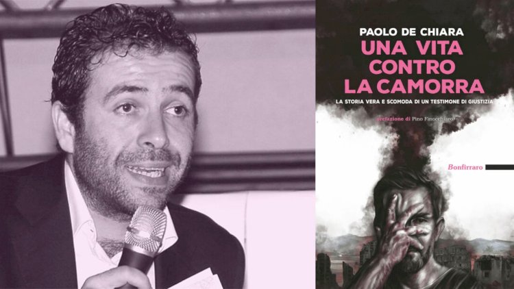 UNA VITA CONTRO LA CAMORRA, il nuovo libro di Paolo De Chiara arriva a Venafro