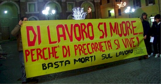 Aumentano i morti sul lavoro in Abruzzo
