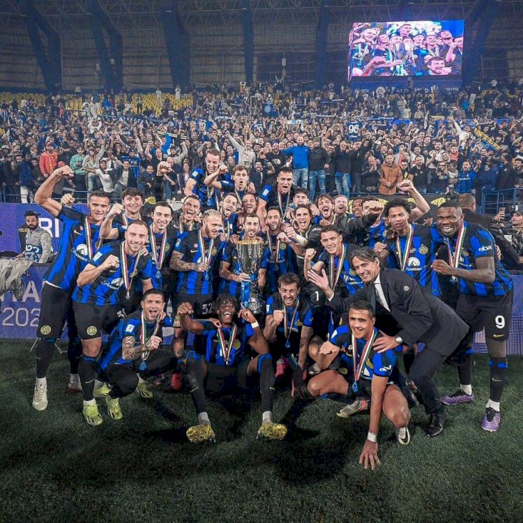 L'Inter non sbaglia un colpo: ottava Supercoppa portata a casa