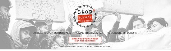 Stop tortura e trattamenti disumani alle frontiere d’Europa